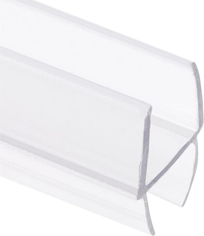 Prime-Line M 6318 3/8 in. Glass Shower Door H Bottom Seal or Vertical Side Seal, Clear, 78 in., Fits Frameless Door (Single Pack) in Saudi Arabia