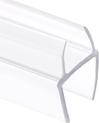 Prime-Line M 6318 3/8 in. Glass Shower Door H Bottom Seal or Vertical Side Seal, Clear, 78 in., Fits Frameless Door (Single Pack) in Saudi Arabia