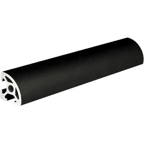 2020R Aluminum Profile T-Slot Linear Guide Black EU Standard Anodized Extruded 2020 Aluminum Profile(100mm) in Saudi Arabia