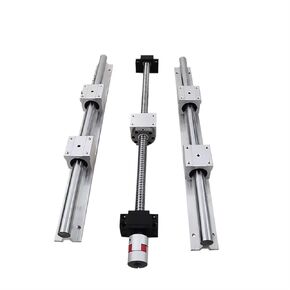 Linear Motion Ball Screw Precision Part SFU1604 Ball Screw BKBF12 End Support SBR16 Linear Guide SBR16UU Linear Bearing(1000mm) in Kuwait