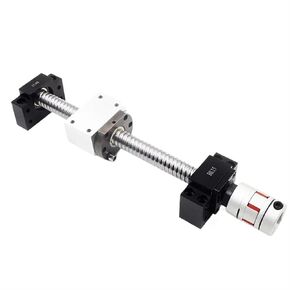 Linear Motion Ball Screw Precision Part SFU1204 Ball Screw C7 End Machined +Single Flange Ball Nut BFBK10 + Ball Nut Housing+Supporter(250mm) in Kuwait