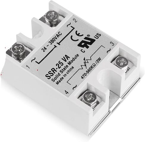 مرحلة واحدة من المرحلة الصلبة المرحلة الصلبة SSR-10 VA 25VA 40VA فولت فولت الجهد الجهد منظم الطاقة منظم الطاقة معزولة بالكامل 1PCs (SSR-40VA) in Saudi Arabia