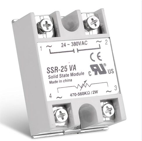 مرحلة واحدة من المرحلة الصلبة المرحلة الصلبة SSR-10 VA 25VA 40VA فولت فولت الجهد الجهد منظم الطاقة منظم الطاقة معزولة بالكامل 1PCs (SSR-40VA) in Kuwait