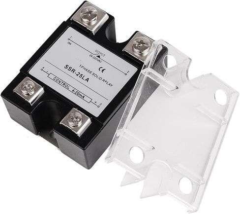 التناظرية 4-20MA إدخال المرحلة الواحدة المرحلة الصلبة ترحيل SSR-40LA 25LA 80LA SSR منظم الجهد النمطية النسبية 1PCs (SSR-25LA) in Kuwait