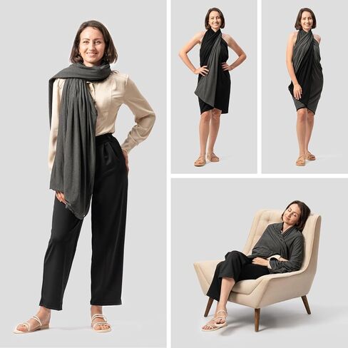16-in-1 Compact Travel Blanket with Bag – Reversible, Ultra Soft Bamboo Airplane Blanket with Hidden Pocket - Lightweight & Packable for Flights, Camping, Picnic, Travel Essentials in Saudi Arabia