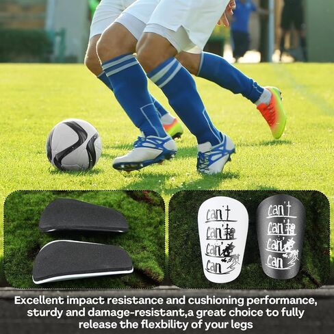 4 PCS MINI SHIN HUSTARS FACS ، وأسود وأبيض حراس صغيرين للبالغين معدات كرة القدم خفيفة الوزن للبالغين in Saudi Arabia