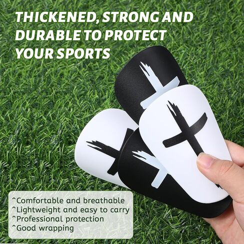 2 Pairs Mini Shin Guards Soccer in Kuwait