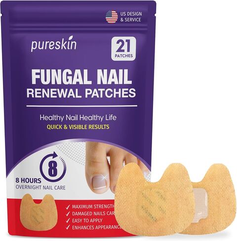 Pureskin Toenail Renewal - Maximum Strength Nail Repair Liquid, Toe Nail Support, Health Care for Finger & Toenail, Athlete's Foot, Ringworm Repair in Saudi Arabia