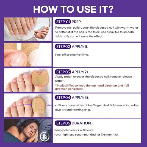 Pureskin Toenail Renewal - Maximum Strength Nail Repair Liquid, Toe Nail Support, Health Care for Finger & Toenail, Athlete's Foot, Ringworm Repair in Saudi Arabia