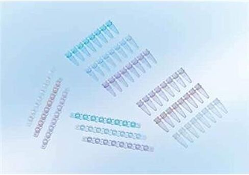 373274 PCR Strip Cap, Domed Lid, Polypropylene, Blue (Pack of 1250) in Saudi Arabia