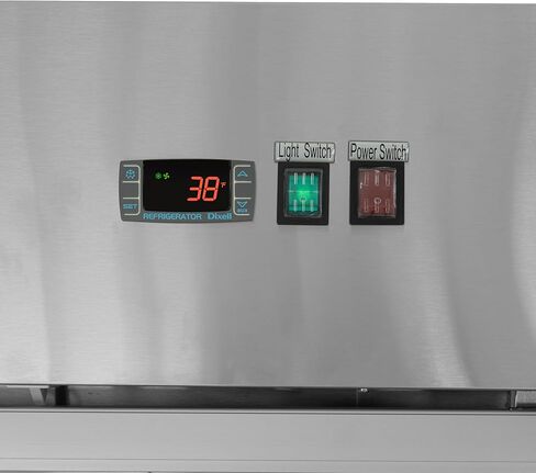 Koolmore RIF-1D-GD Commercial Foright ، Freezer Single Door ، Stainless Steel in Saudi Arabia