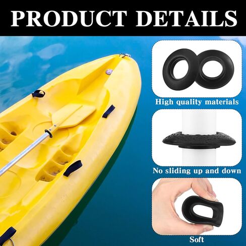 30 PCS حلقات التنقيط مجداف كاياك لأجهزة تجديف قوارب الزوارق in Kuwait