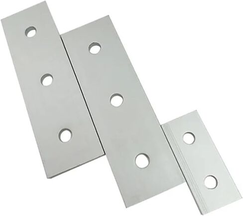 1 Piece Vertical Angle Connector Aluminum Mounting Reinforcement Plate 1515 2020 2040 3030 4040 Link End Parallel Vertical Joint Connection(1515-2 Hole) in Saudi Arabia