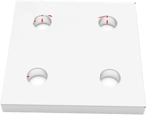1 Piece Vertical Angle Connector Aluminum Profile mounting Reinforcement Plate 4040 4545 5050 Link end Parallel Vertical Connector Connection(8080-8 Hole) in Saudi Arabia