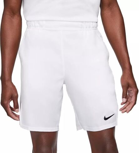Nike Men's NikeCourt Dri-FIT Victory 9" Tennis Shorts, White in Saudi Arabia