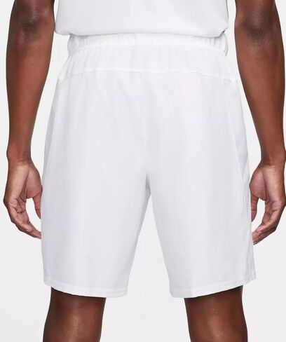 Nike Men's NikeCourt Dri-FIT Victory 9" Tennis Shorts, White in Saudi Arabia