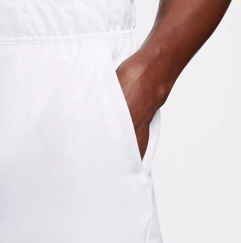 Nike Men's NikeCourt Dri-FIT Victory 9" Tennis Shorts, White in Saudi Arabia