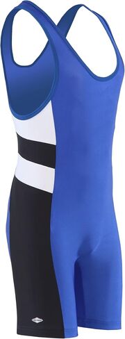 Matman Wrestling Men's Royal Eclipse Singlet ، كبير (قميص رياضة بلا أكمام) in Saudi Arabia