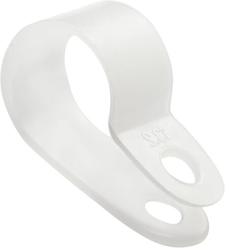 200pcs White Cable Clamp, Nylon Fastener Plastic Wire Clips, 1/2 Inch Clamps Fasteners for Cable Conduit in Saudi Arabia