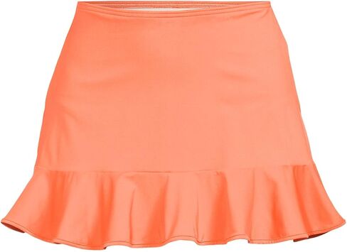 Lands' End Women's Ruffle Hem Mini Swim Skirt in Saudi Arabia