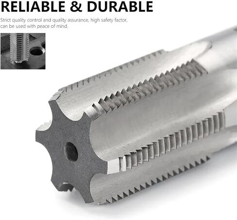 Taper Tap Tap Pipe G1/8 1/2 3/4 1 HSS Taper Pipe TAP Metal Screw Thread Contrad Tools Scrow Tapp Thering Towsing 1PCS (G 1I2) in Saudi Arabia