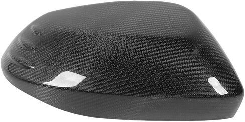 2pcs side rearview mirror غطاء حقيقي ألياف الكربون اليسار بديل لامع لامع لـ gr in Saudi Arabia