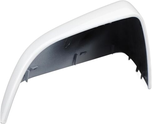 Rear View Side Mirror Cover White Rearview Door Wing Mirror Cap Replacement for 2017 to 2023 (Left (1092290 00 D)) in Saudi Arabia