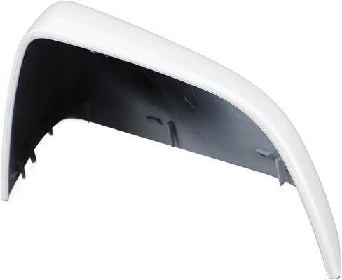 Rear View Side Mirror Cover White Rearview Door Wing Mirror Cap Replacement for 2017 to 2023 (Left (1092290 00 D)) in Saudi Arabia