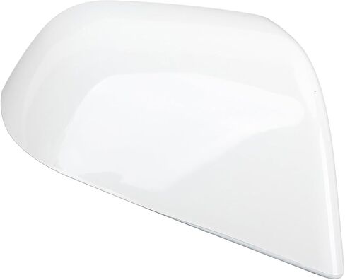 Rear View Side Mirror Cover White Rearview Door Wing Mirror Cap Replacement for 2017 to 2023 (Left (1092290 00 D)) in Saudi Arabia