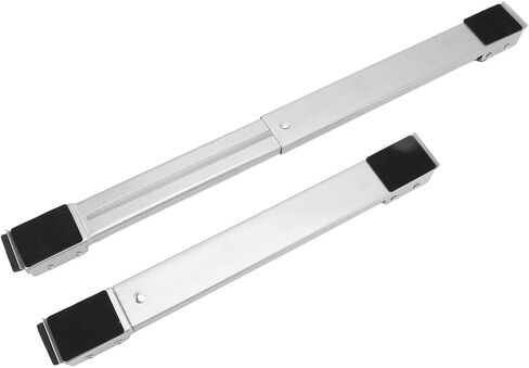 Heavy Duty Roller, Mobile Roller Bracket, Adjustable Refrigerator Base, Extendable Appliance Rollers Mobile Washing Machine Base, Non Slip with Wheels, for Heavy Appliances, in Saudi Arabia