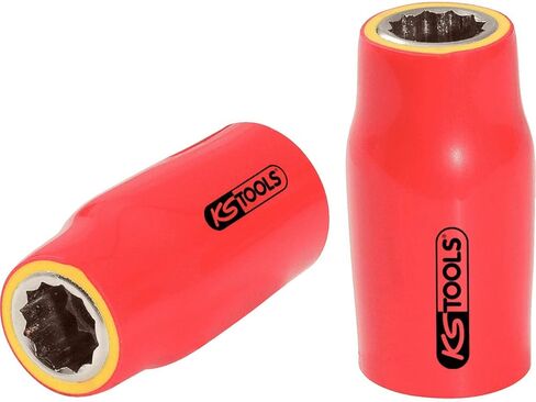 'KS Tools Plastic 118.3847 3/8 Insulated Socket, 22 mm in Saudi Arabia