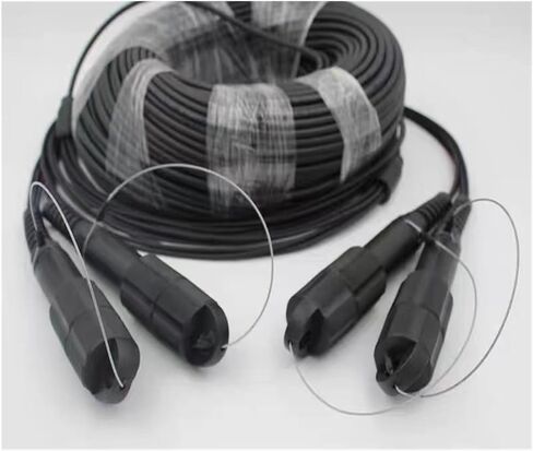 100m 2/4/6/8 النوى في الهواء الطلق patchcord singlemode مدرعة LC SC FC A SM LSZH TPU المقاومة للماء الألياف البصرية الموسع 4C6C8C (4 النوى TPU LC-LC) in Saudi Arabia