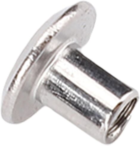 Metal Rivet Stud Set,100 Pair 0.16x0.2x0.33in Stainless Steel Rivet and Screw Kit for Fastening and Decoration,Constructed from Alloy in Saudi Arabia