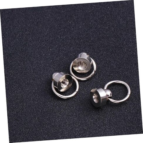 LIFKOME 30pcs Brass Rivet Studs for Leathercraft Mini Rotatable Fasteners Sturdy Accessories for Bags Belts and Craft Projects in Saudi Arabia