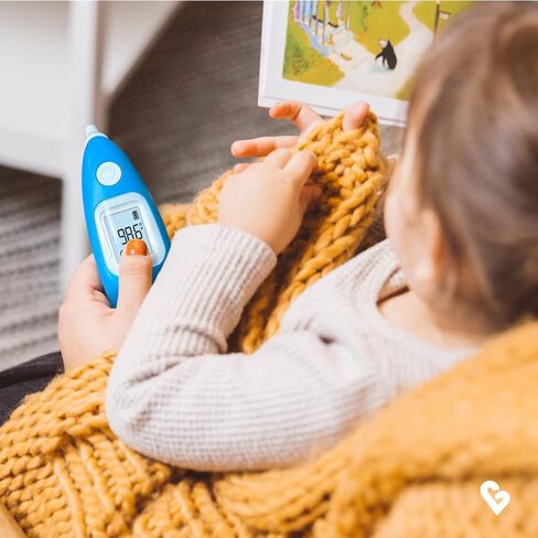 ميزان الحرارة الرقمي الذكي Kinsa QuickCare - تم ترخيص مقياس الحرارة الطبي من إدارة الغذاء والدواء الأمريكية in Kuwait