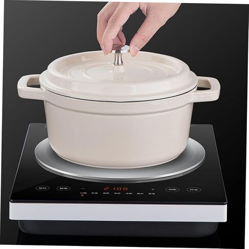 صفيحة تحريض من الفولاذ المقاوم للصدأ لوحة حرارة الناشر لموقد الغاز ولوحة طبخ الطبخ الحثية مقبض مقبض مقبض المطبخ ملحقات المطبخ 12 بوصة قطرها 12 بوصة in Kuwait