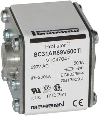 SC31AR69V350TIU Y1047050 SC31AR69V400TIU Z1047051 SC31AR69V450TIU A1047052 SC31AR69V500TIU B1047053 Fuse(SC31AR69V400TIU) in Saudi Arabia
