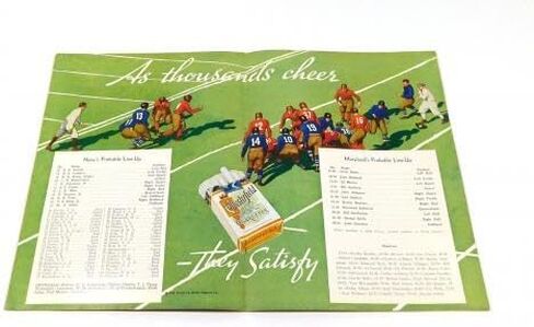 1934 at Maryland College Football Program 11-10-34 - College Programs in Saudi Arabia
