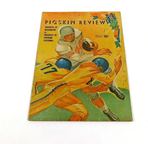 1954 واشنطن في برنامج كرة القدم الجامعي لجامعة جنوب كاليفورنيا 11-13-54-برامج الكلية in Saudi Arabia