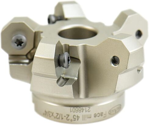 Shars 2.5" 45° Indexable Face Mill for ONHU 16 Cutting Edge Insert 404-2628W P[ in Saudi Arabia