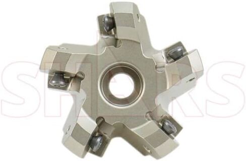 Shars 2.5" 45° Indexable Face Mill for ONHU 16 Cutting Edge Insert 404-2628W P[ in Saudi Arabia