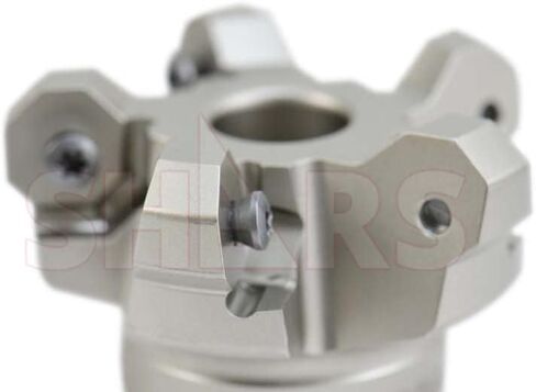 Shars 2.5" 45° Indexable Face Mill for ONHU 16 Cutting Edge Insert 404-2628W P[ in Saudi Arabia
