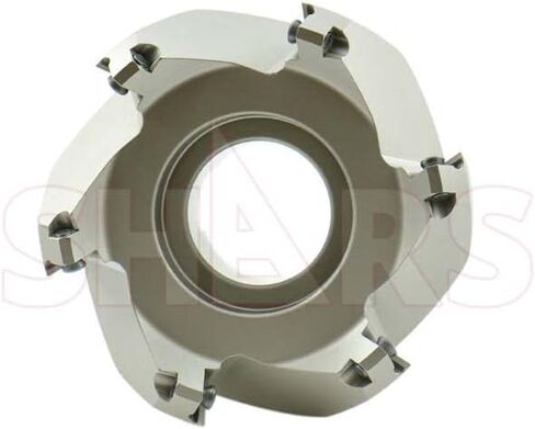 CNC 4" 45° Indexable Face Mill SEHT 43 Insert 6FL with Certificate 404-2248W P[ in Saudi Arabia