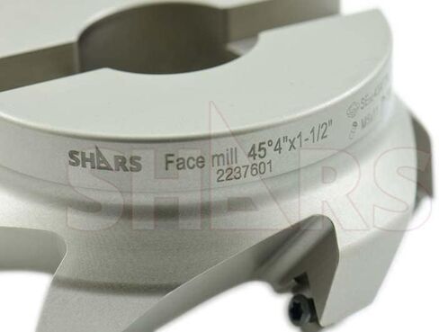 CNC 4" 45° Indexable Face Mill SEHT 43 Insert 6FL with Certificate 404-2248W P[ in Saudi Arabia