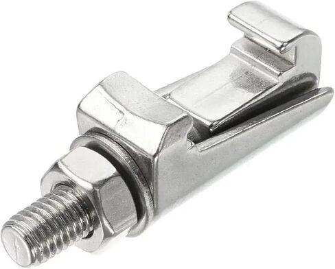M8 M10 M12 ISO Double Claw Clamp 304 تركيب الفولاذ المقاوم للصدأ (M12) in Saudi Arabia