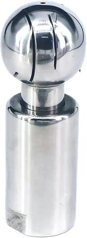 1/2" BSPT Female Thread 304 Stainless Steel Fitting Rotary Spray Ball Tank Cleaning Homebrew in Saudi Arabia