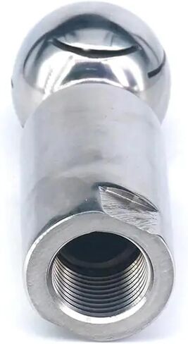 1/2" BSPT Female Thread 304 Stainless Steel Fitting Rotary Spray Ball Tank Cleaning Homebrew in Saudi Arabia
