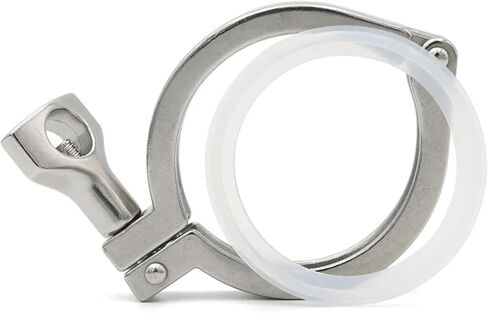1.5 "2" 2.5 "3" 4 "Tri Clamp Clover 304 المقاوم للصدأ من الفولاذ المقاوم للصدأ ، 25.4/50.5/64/77.5/106/119mm ferrule homebrew (10 pcs ، 4inch x K119) in Saudi Arabia