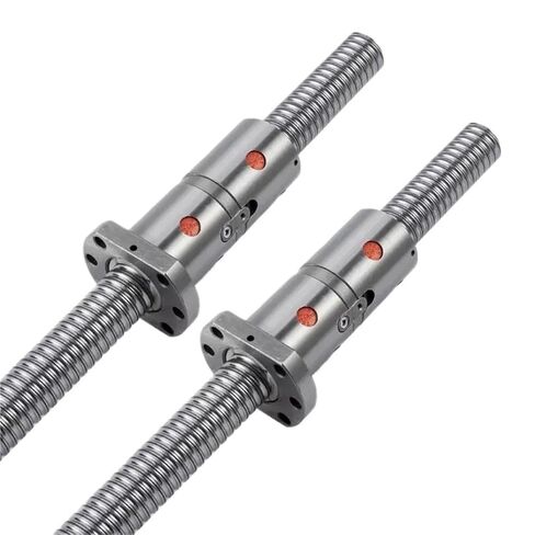Linear Motion Ball Screw Precision Part 1pcs Ball Screw DFU1605 150-1000mm+Double Nut Ball Nut+End Machined Router(950MM) in Kuwait
