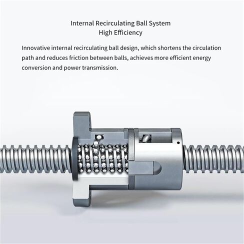 Linear Motion Ball Screw Precision Part 1pcs Ball Screw DFU1605 150-1000mm+Double Nut Ball Nut+End Machined Router(950MM) in Kuwait